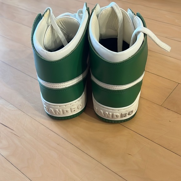 White & Green Sandro Nike Dunks - Picture 5 of 6